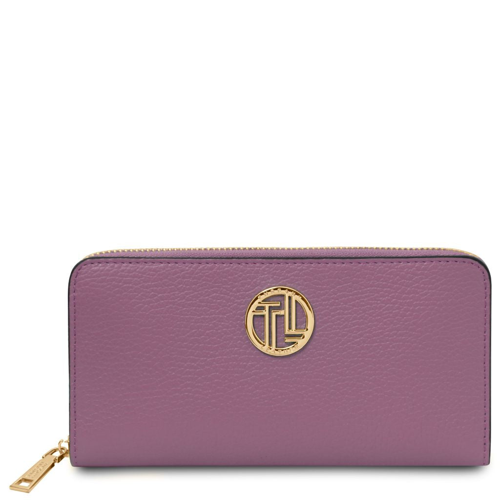 financier-exclusive-zip-around-leather-wallet-tl142485 - Liila