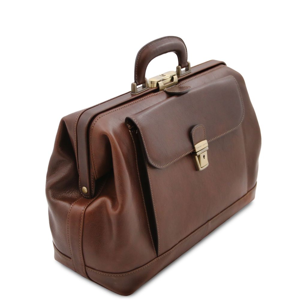 leonardo-exclusive-leather-doctor-bag-tl142342 - Tummanruskea - kuva 2