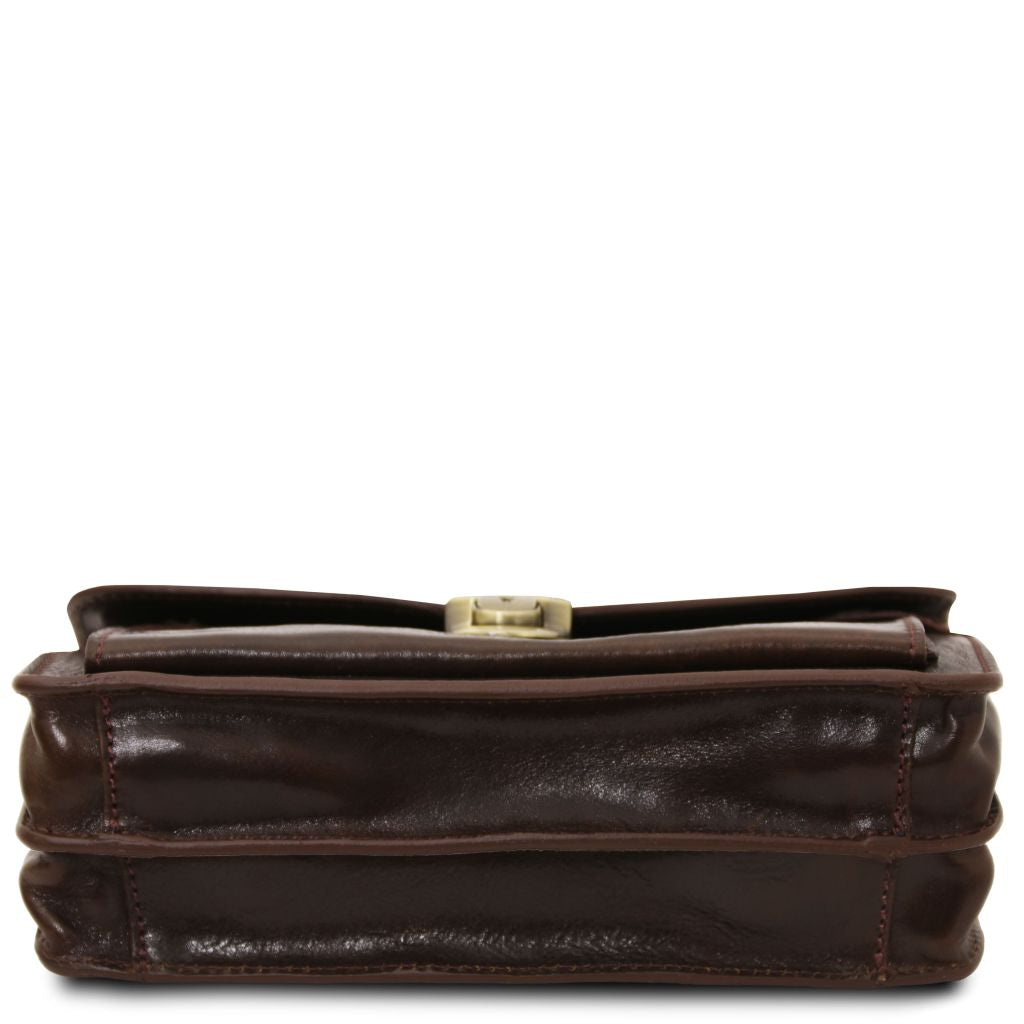 max-leather-handy-wrist-bag-tl8075 - Tummanruskea - kuva 4