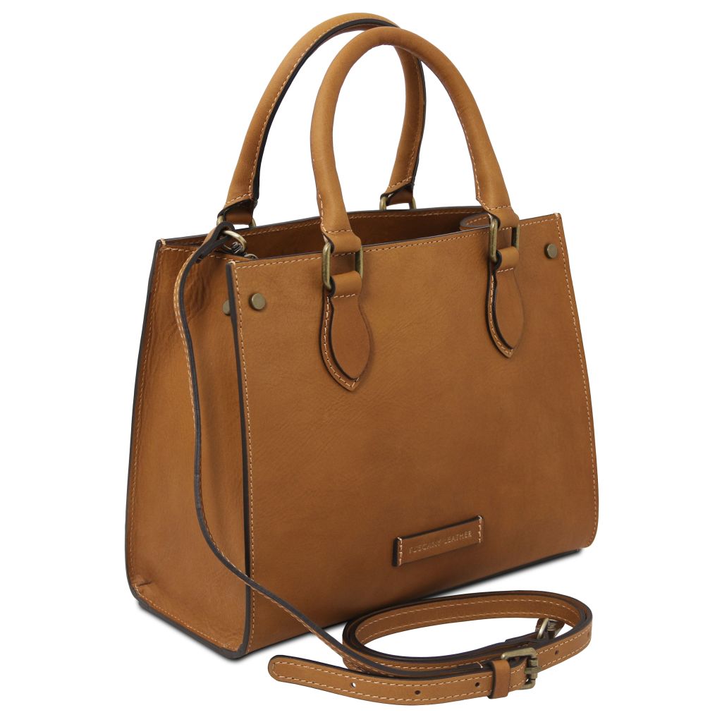 dama-leather-handbag-tl142564 - Luonnonväri - kuva 2