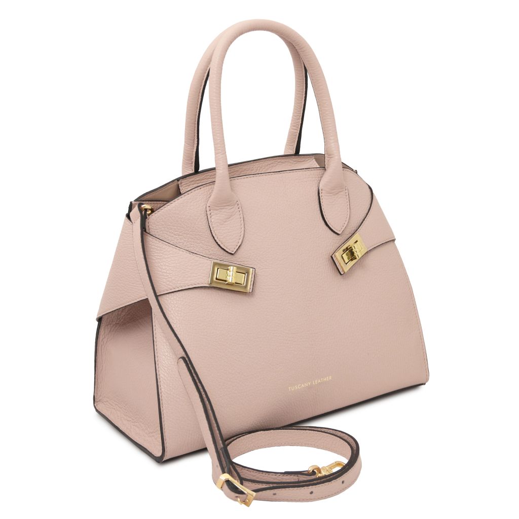 coccola-leather-handbag-tl142421 - Nude - kuva 2