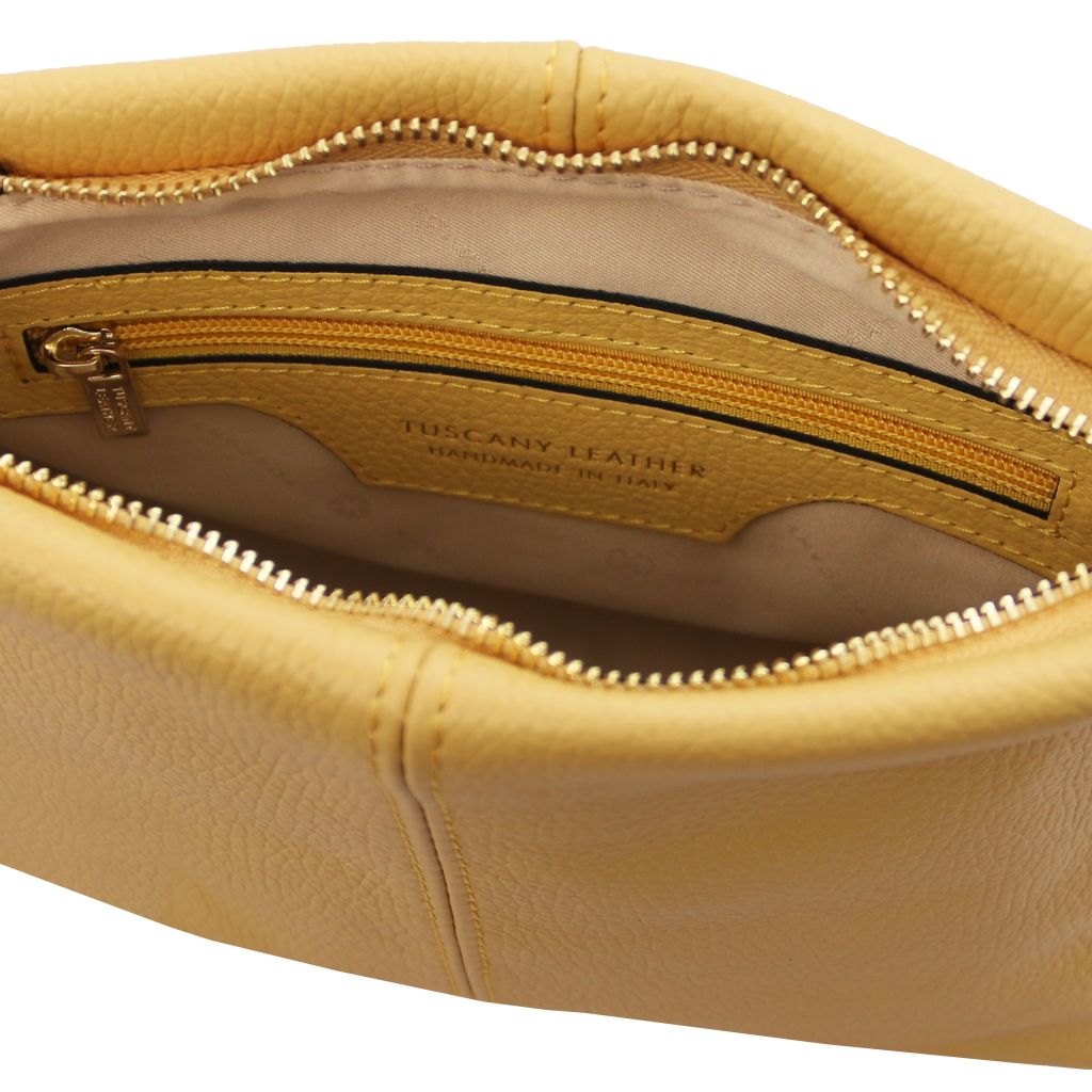 tl-bag-soft-leather-shoulder-bag-tl141720 - Pastellinkeltainen - kuva 3