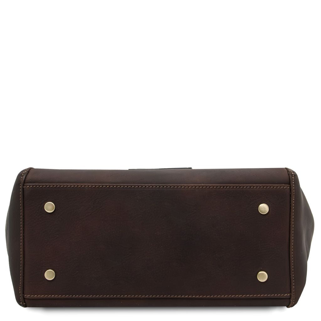 libra-leather-shoulder-bag-tl142562 - Tummanruskea - kuva 4