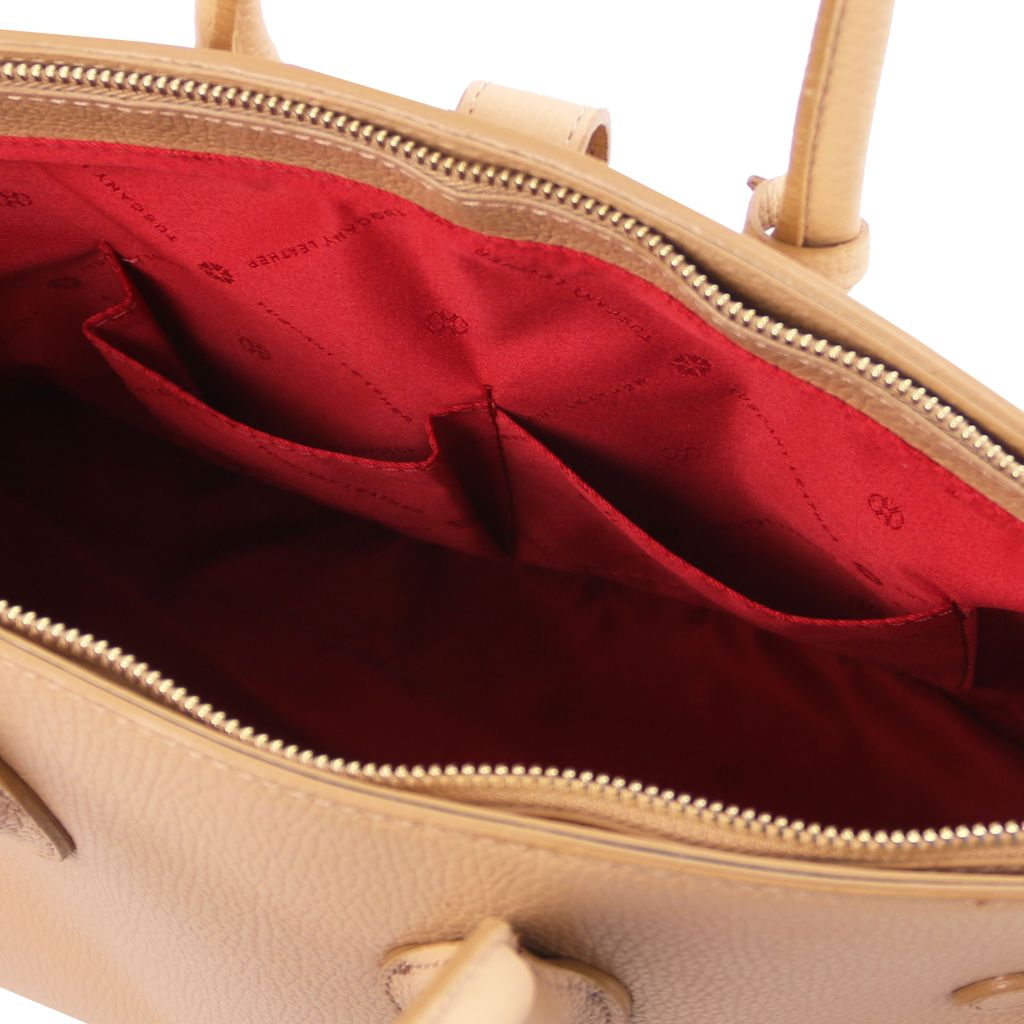 tl-bag-leather-handbag-with-golden-hardware-tl141529 - Samppanja - kuva 5