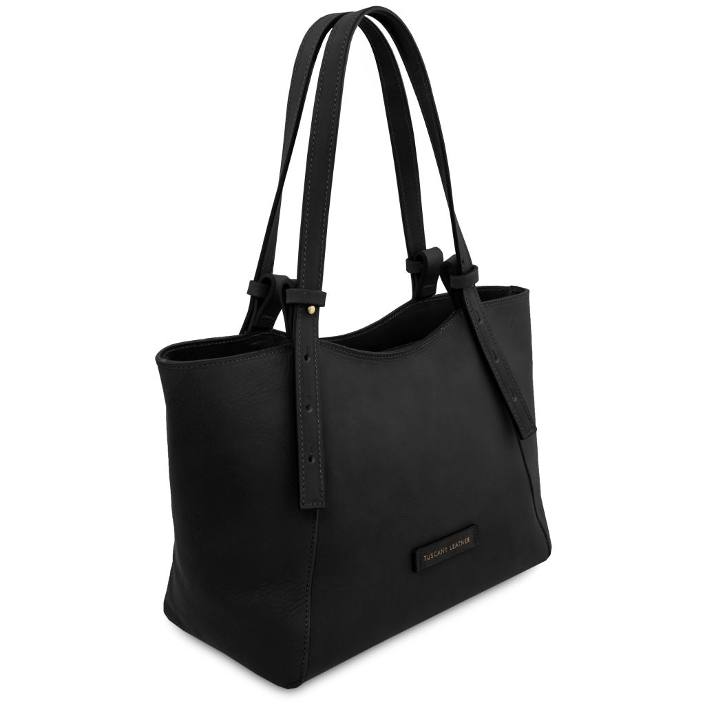 libra-leather-shoulder-bag-tl142562 - Musta - kuva 2