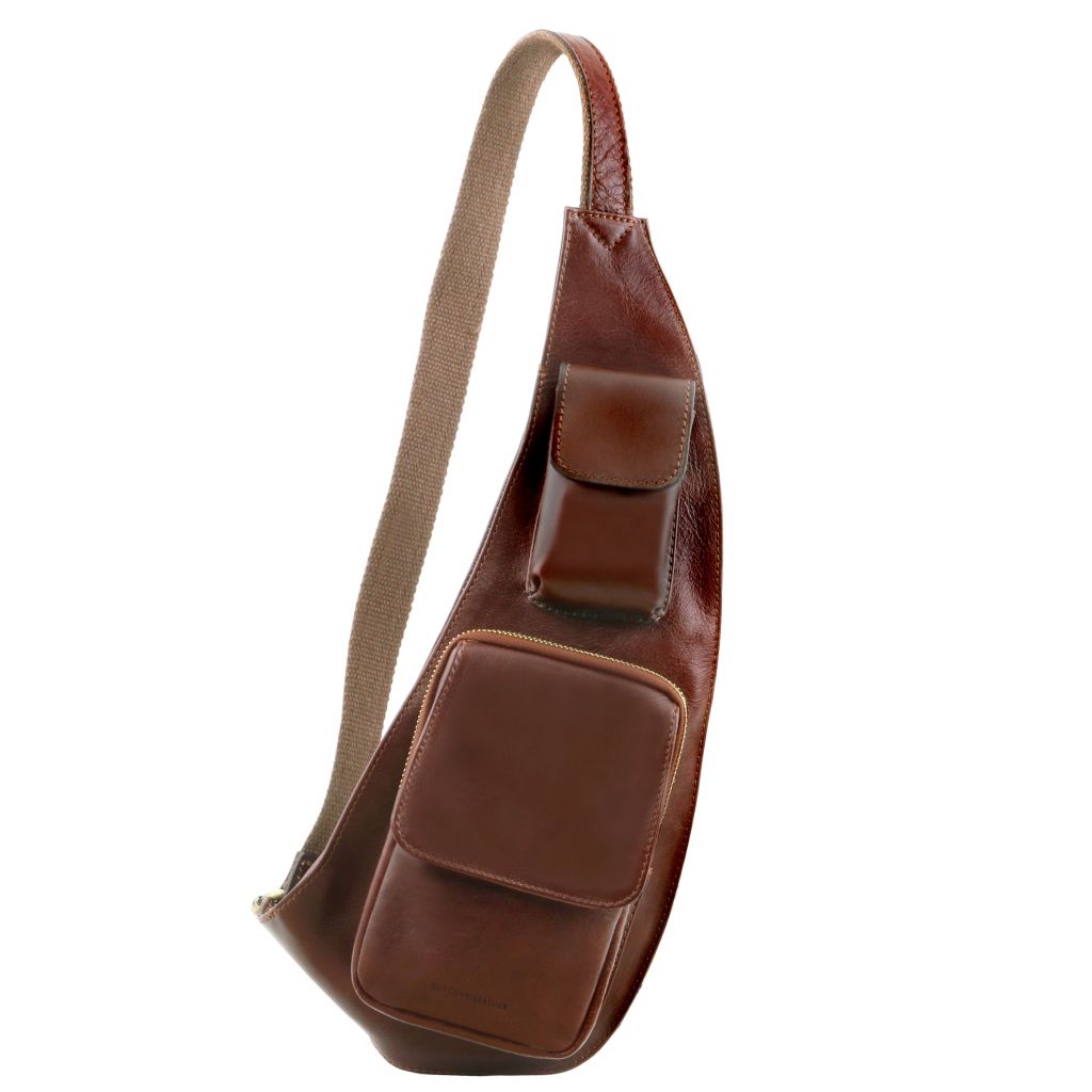 leather-crossover-bag-tl141352 - Ruskea