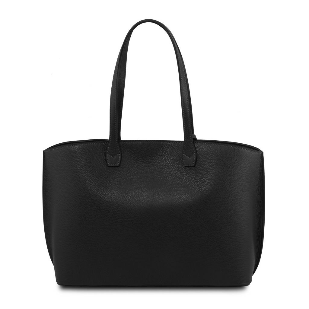 tl-bag-leather-shopping-bag-tl141828 - Musta - kuva 3