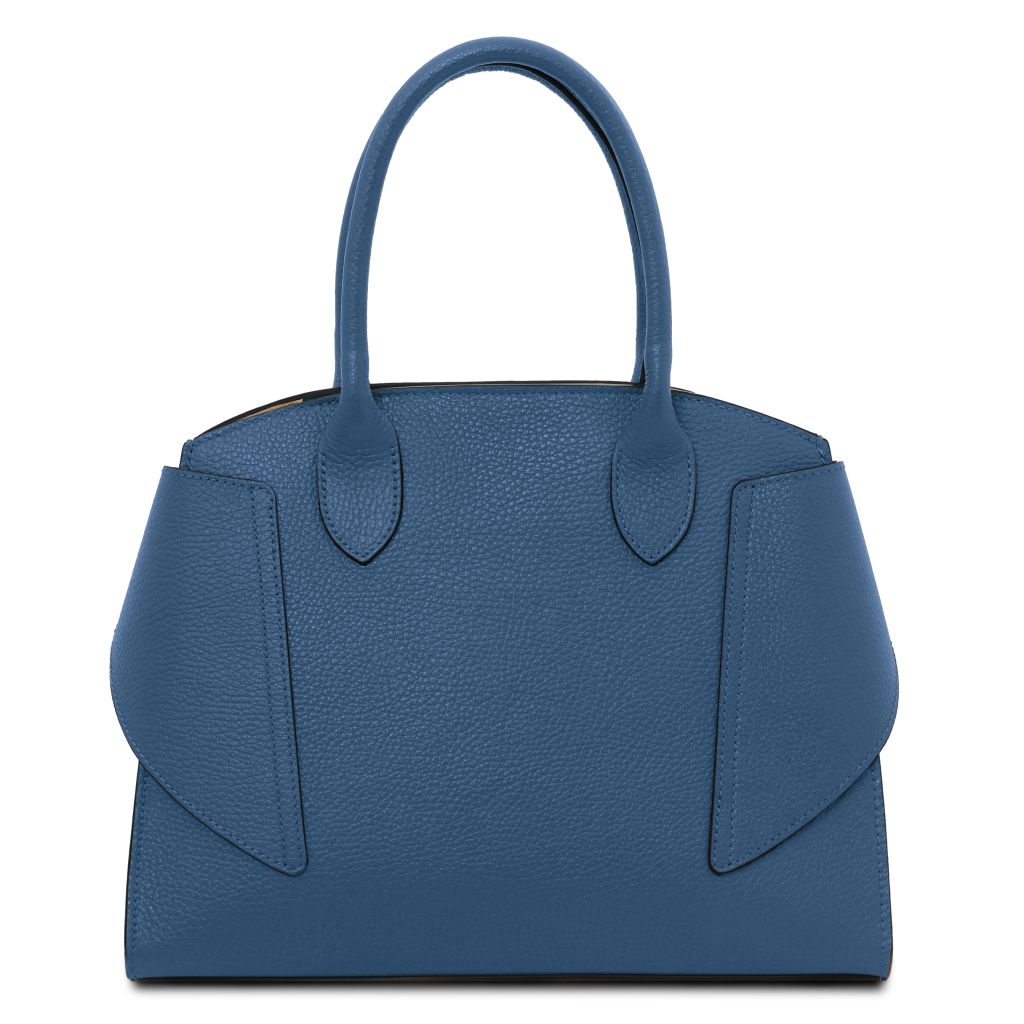 coccola-leather-handbag-tl142421 - Deniminsininen - kuva 3