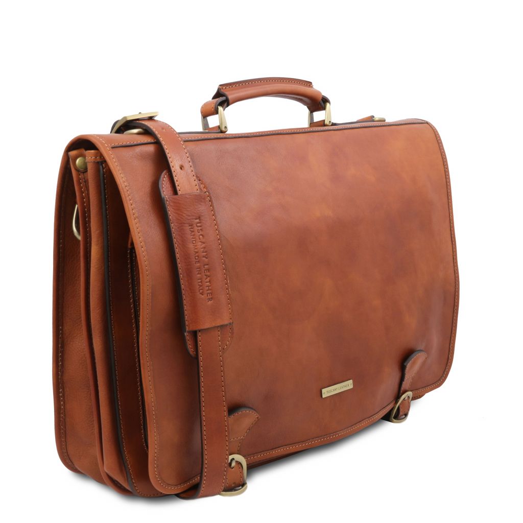 ancona-leather-messenger-bag-tl142073 - Luonnonväri - kuva 2