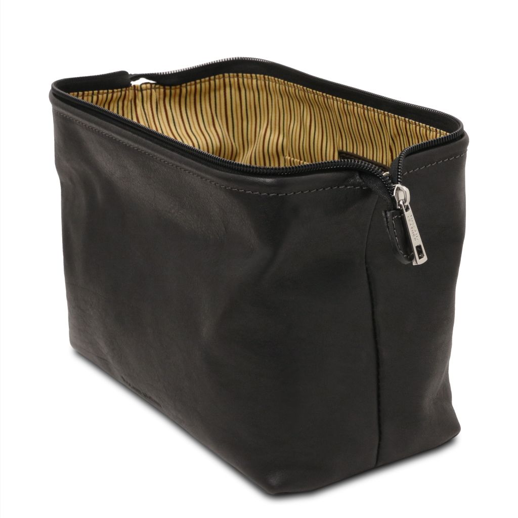smarty-leather-toiletry-bag-large-size-tl141219 - Musta - kuva 4