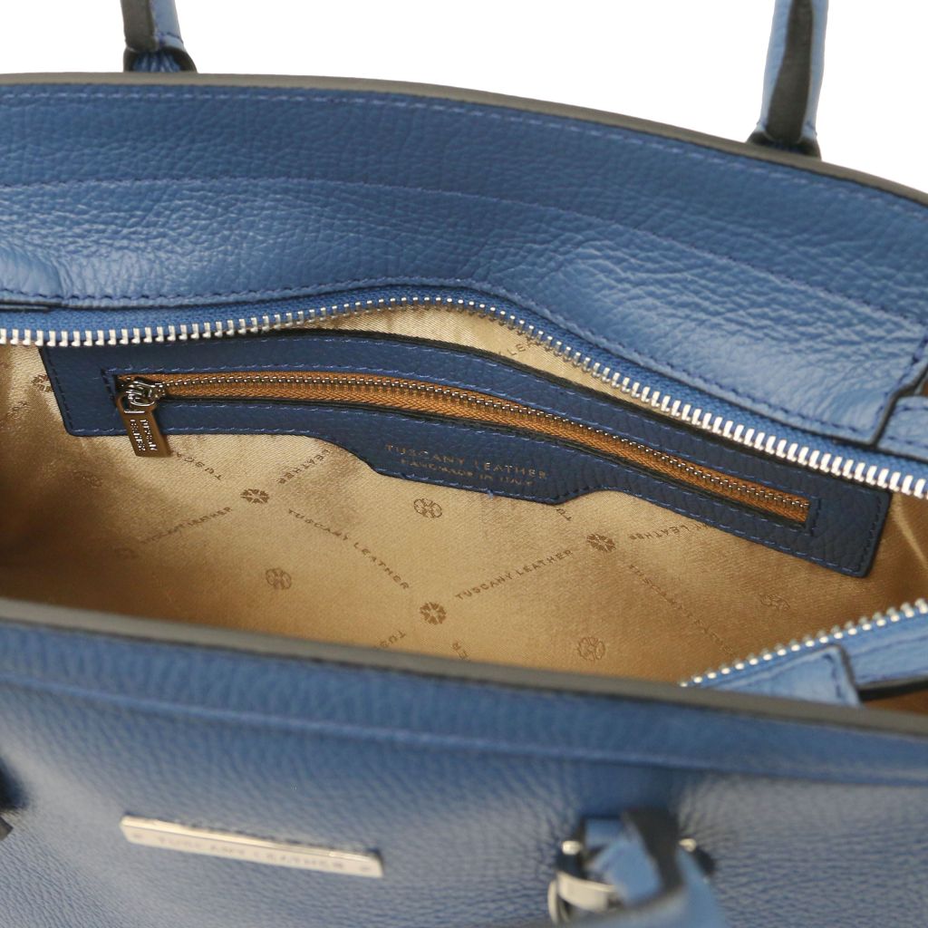 tl-bag-leather-handbag-tl142147 - Deniminsininen - kuva 5