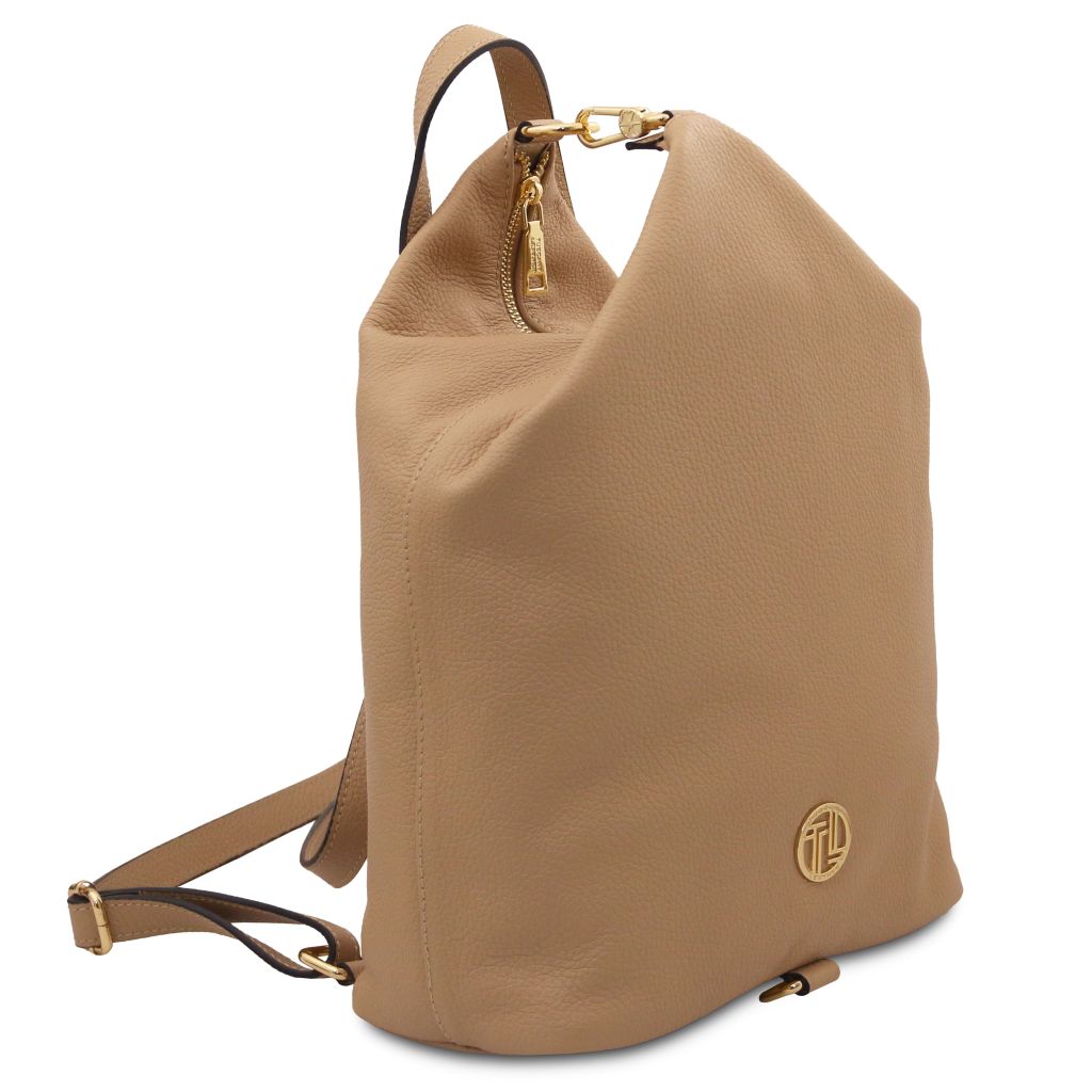 dublin-soft-leather-backpack-tl142501 - Karamelli - kuva 2