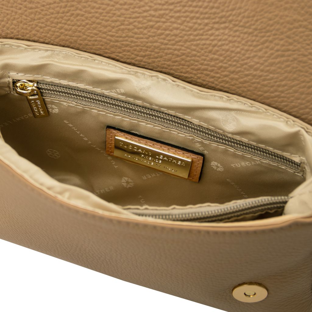 biscuit-soft-leather-shoulder-bag-tl142582 - Karamelli - kuva 5