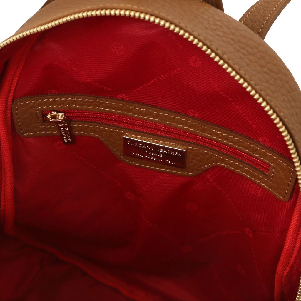 arco-leather-backpack-tl142584 - Konjakki - kuva 5