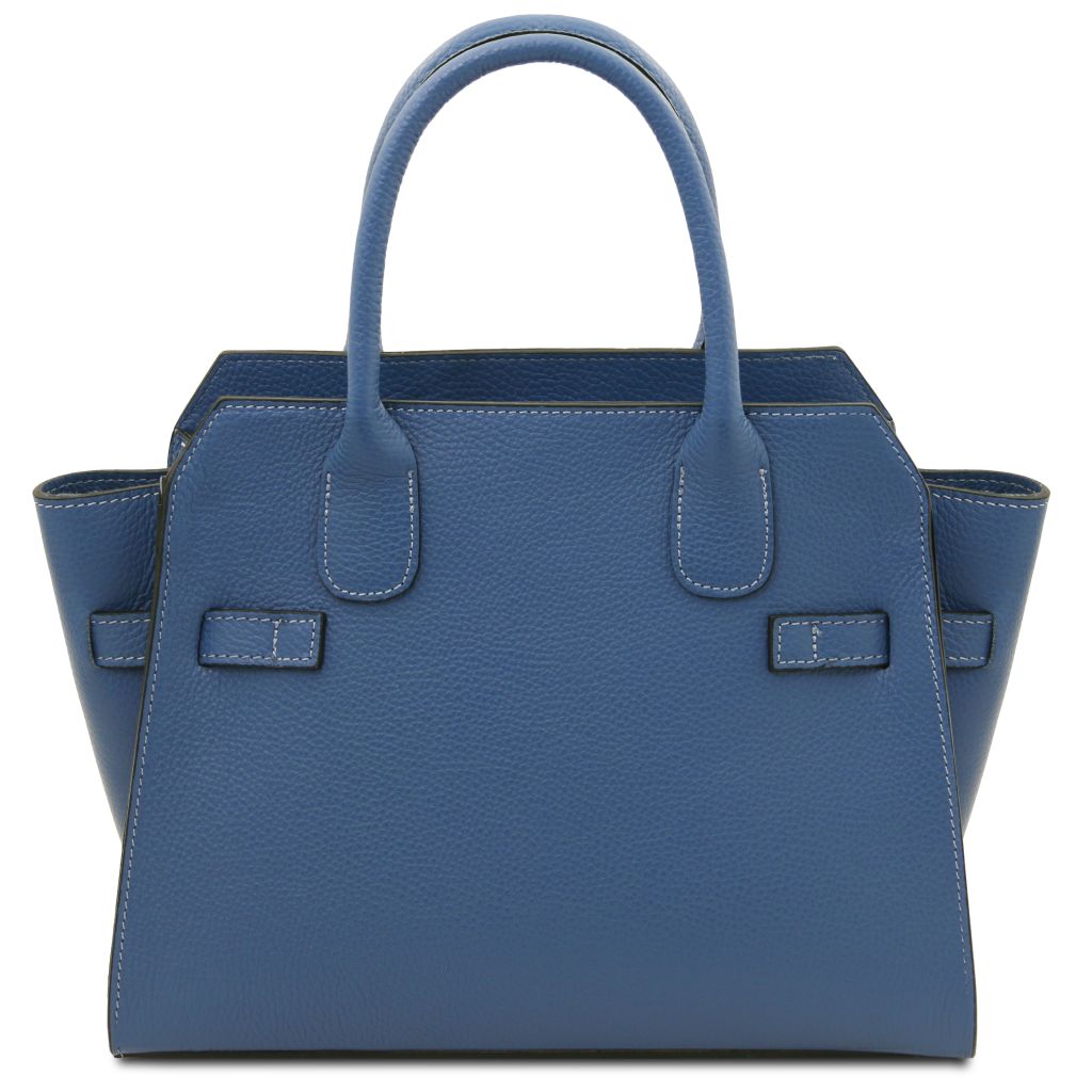 origami-leather-tote-tl142507 - Deniminsininen - kuva 3