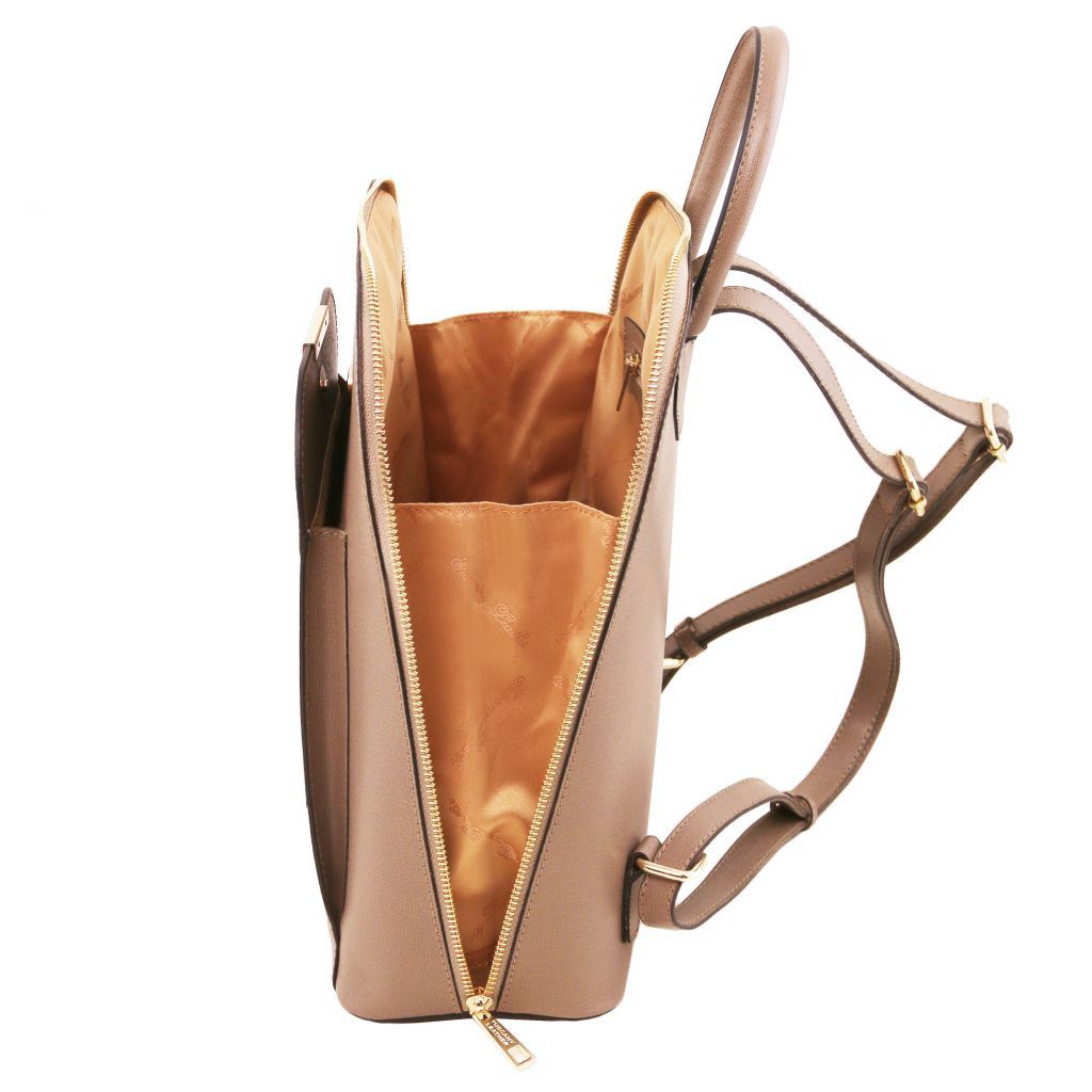 tl-bag-saffiano-leather-backpack-for-women-tl141631 - Punainen - kuva 6