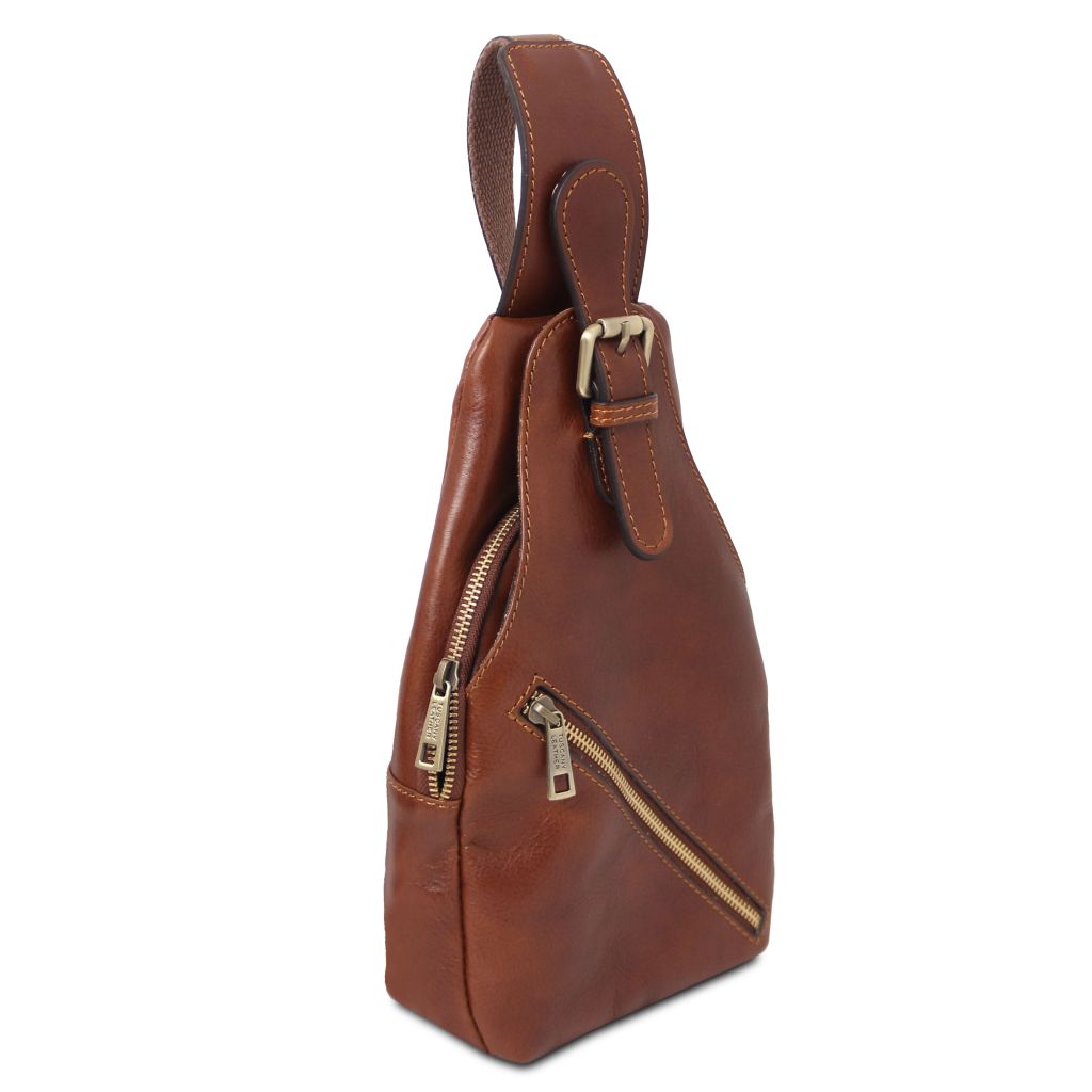 kevin-leather-crossover-bag-tl142423 - Ruskea - kuva 2
