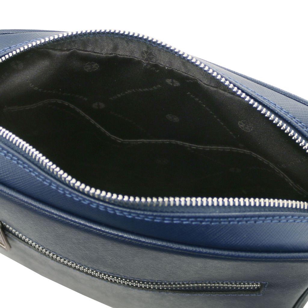 luke-saffiano-leather-crossbody-bag-for-men-tl142550 - Tummansininen - kuva 5