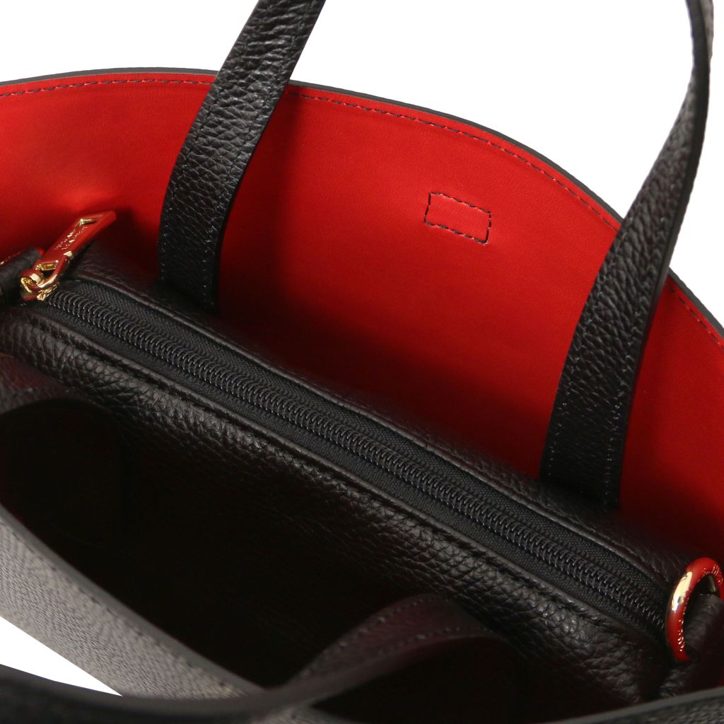 agatha-leather-handbag-tl142456 - Musta - kuva 6