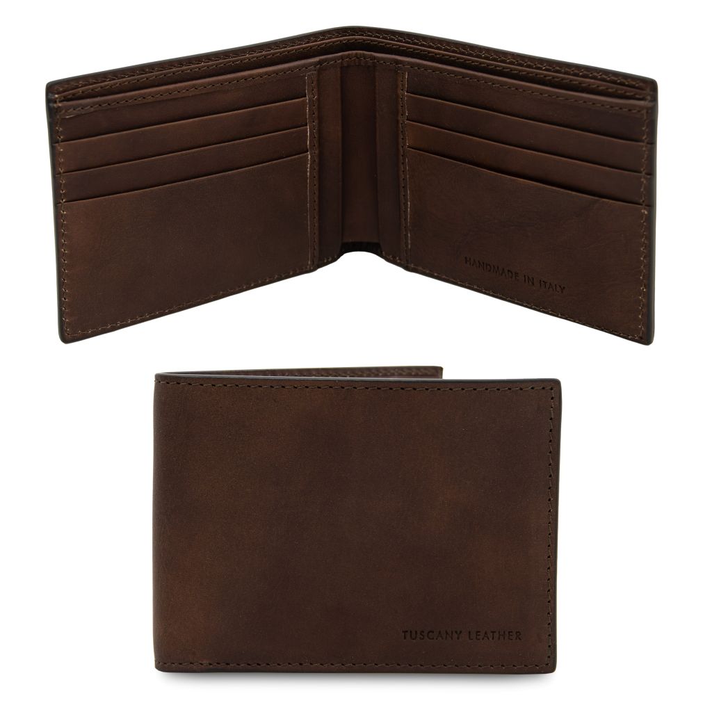 exclusive-2-fold-leather-wallet-for-men-tl142553 - Tummanruskea