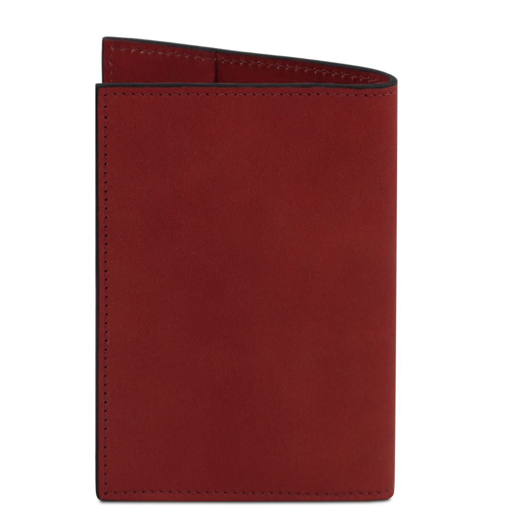 leather-passport-cover-tl142605 - Punainen - kuva 3