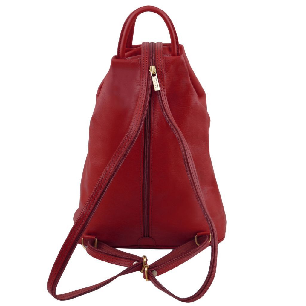 shanghai-soft-leather-backpack-tl140963 - Punainen - kuva 3