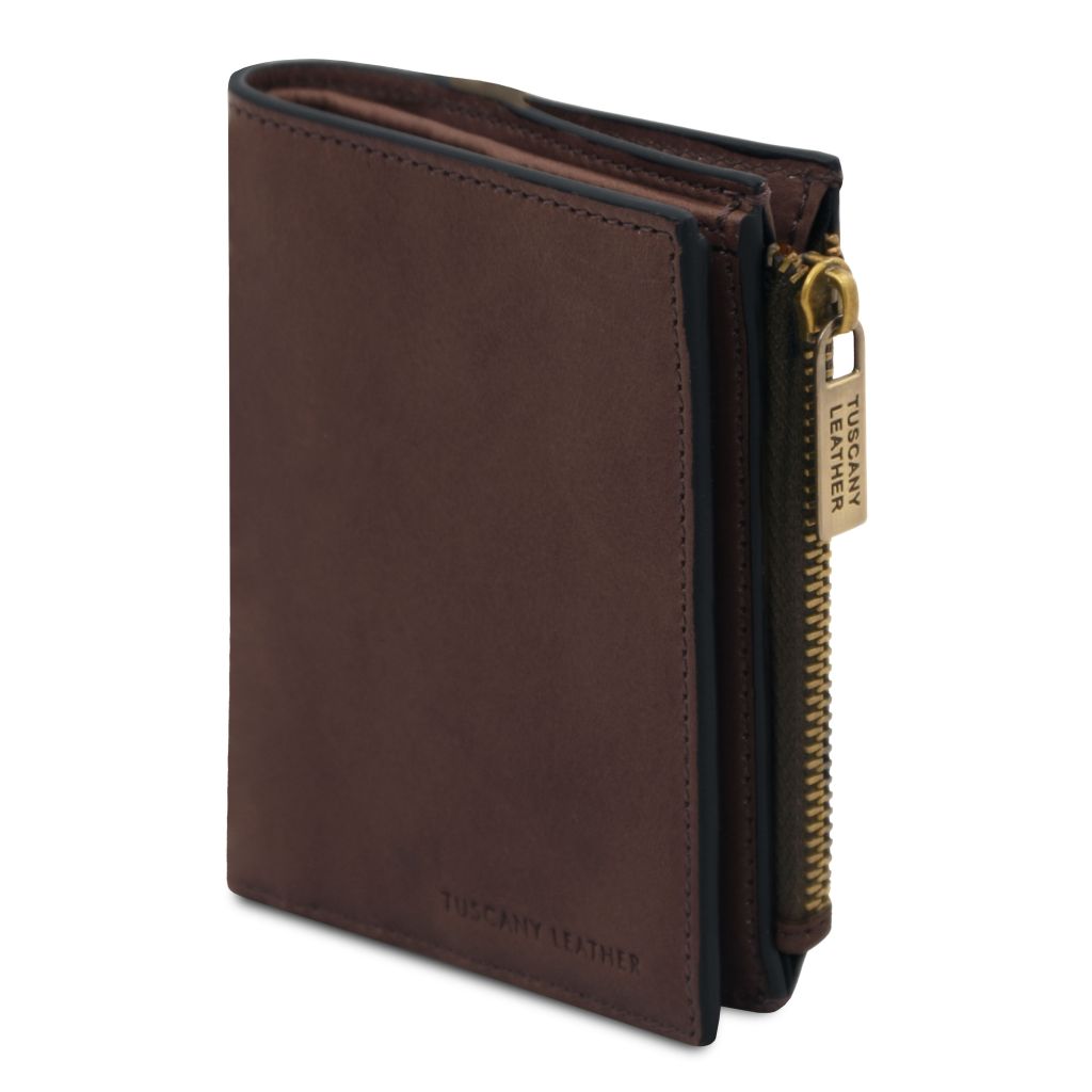 exclusive-leather-wallet-tl142591 - Tummanruskea - kuva 2