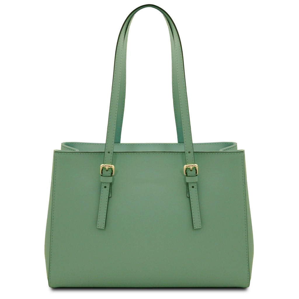tl-bag-leather-shoulder-bag-tl142037 - Mintunvihreä - kuva 3