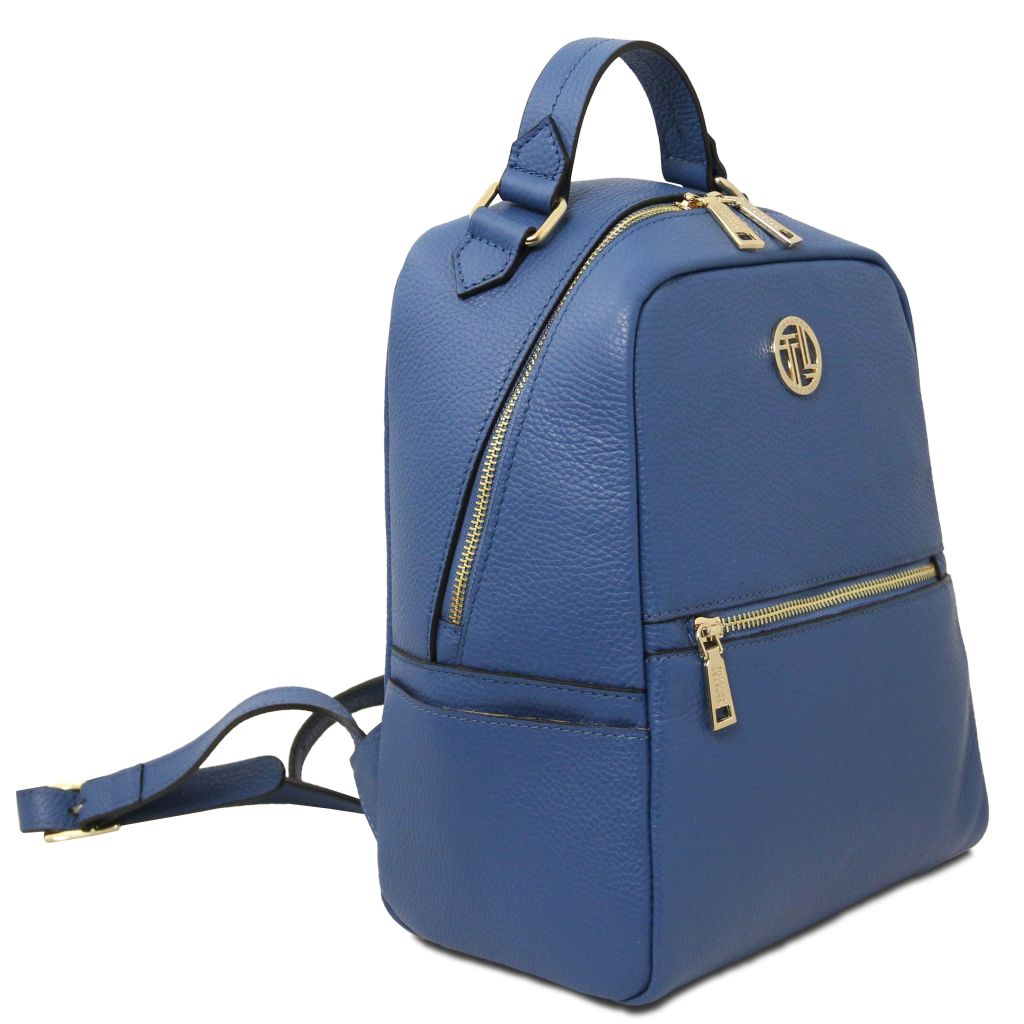 prisma-soft-leather-backpack-tl142483 - Deniminsininen - kuva 2