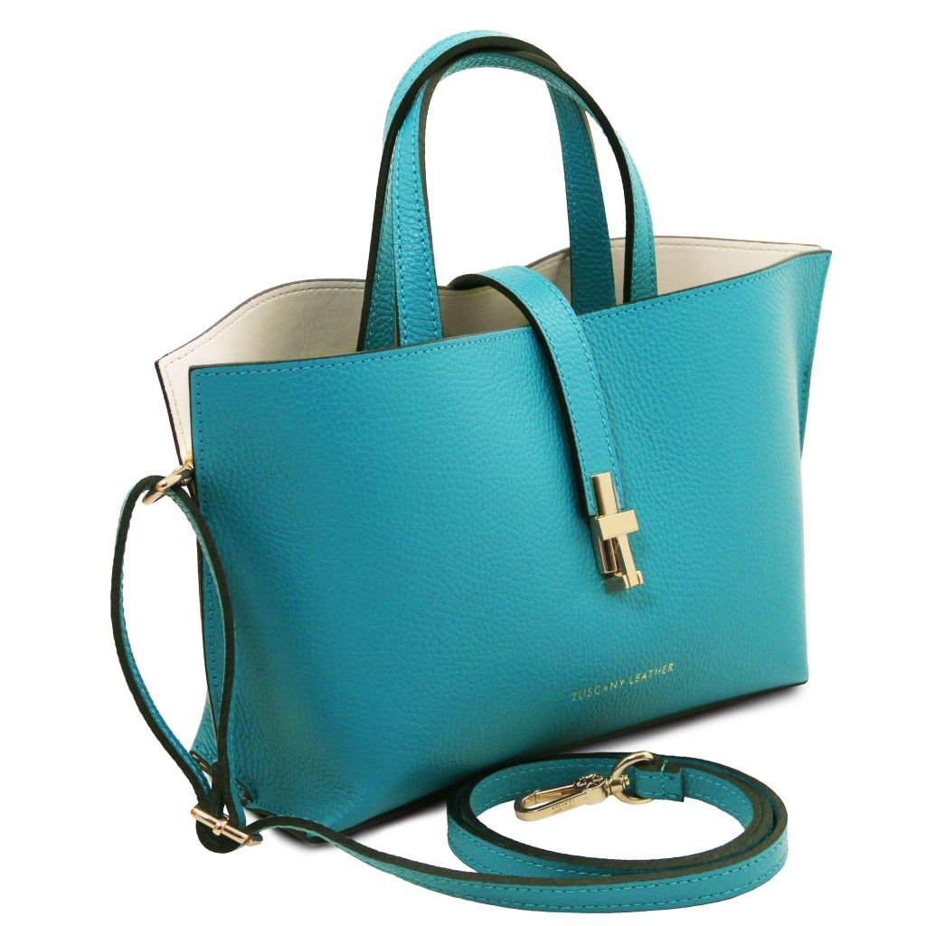 agatha-leather-handbag-tl142456 - Turkoosi - kuva 2