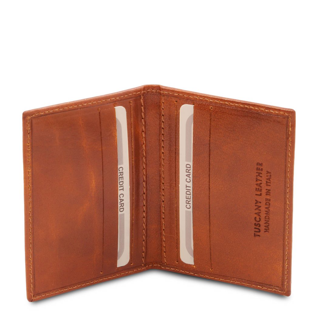 exclusive-leather-card-holder-tl142063 - Hunaja - kuva 2