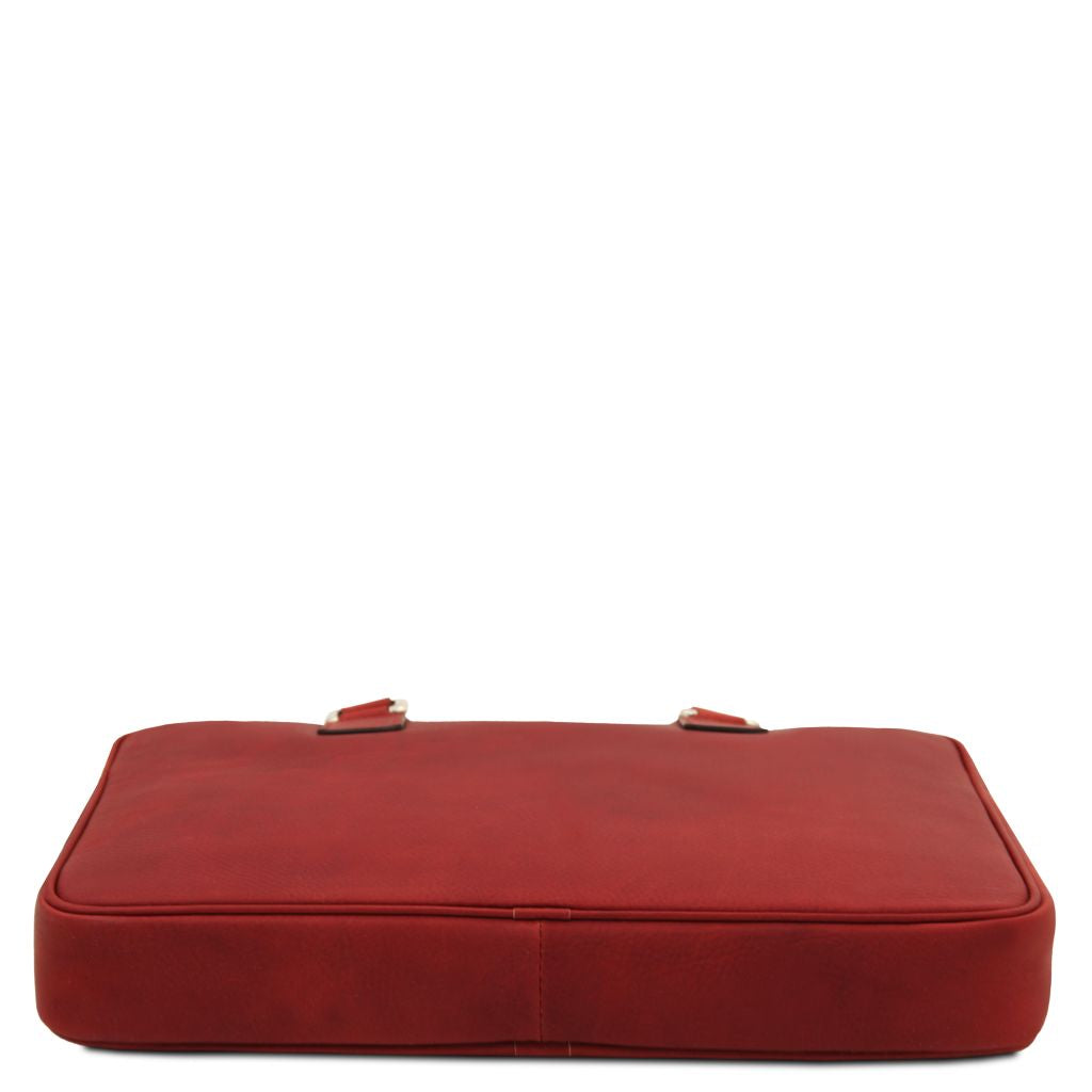 ferrara-leather-laptop-briefcase-tl142620 - Punainen - kuva 4