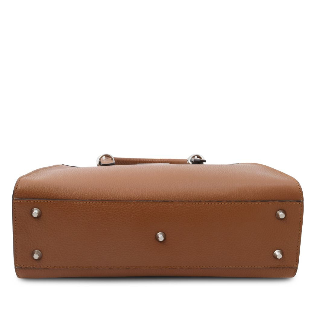 tl-bag-leather-handbag-tl142147 - Konjakki - kuva 4