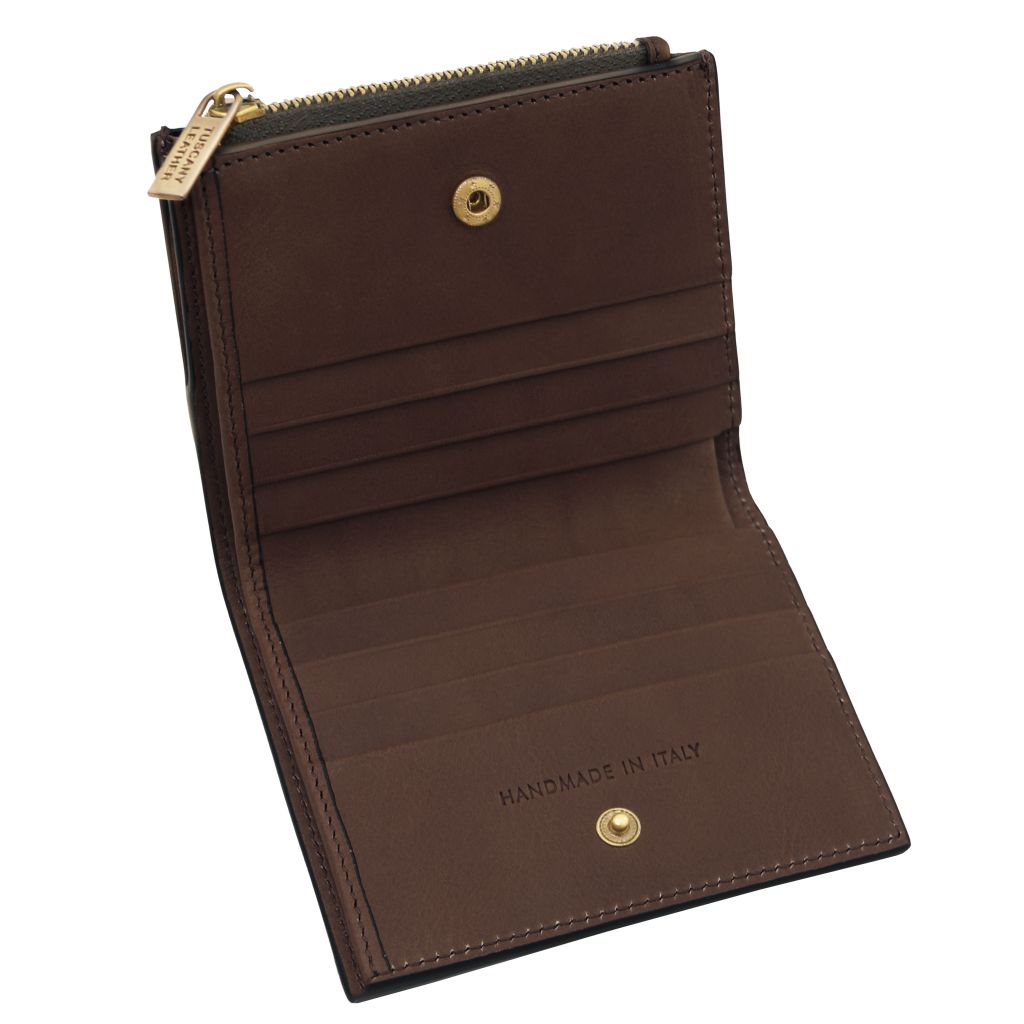 exclusive-leather-wallet-tl142591 - Tummanruskea - kuva 5