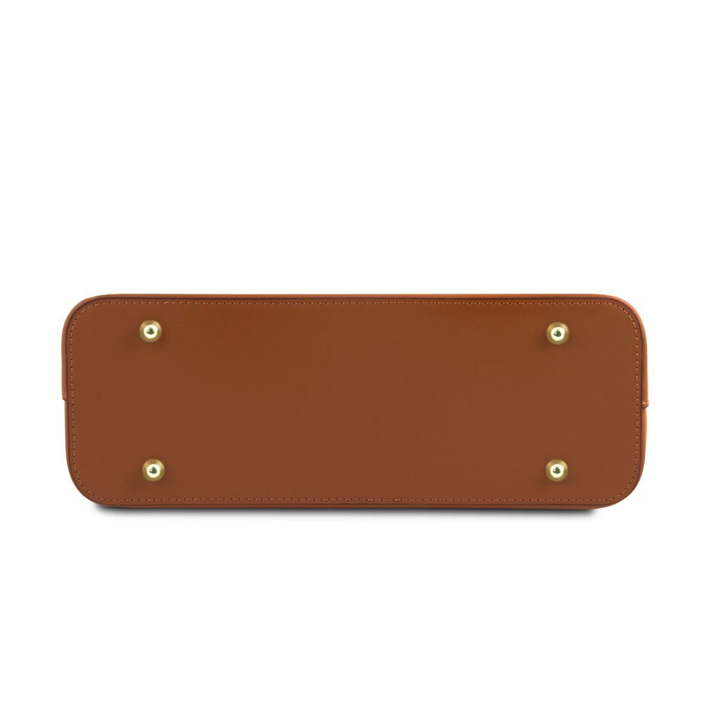 olimpia-leather-tote-small-size-tl141521 - Konjakki - kuva 4