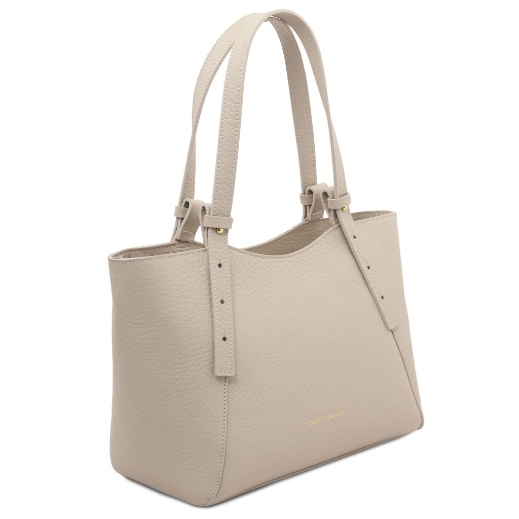 libra-leather-shoulder-bag-tl142580 - Beige - kuva 2