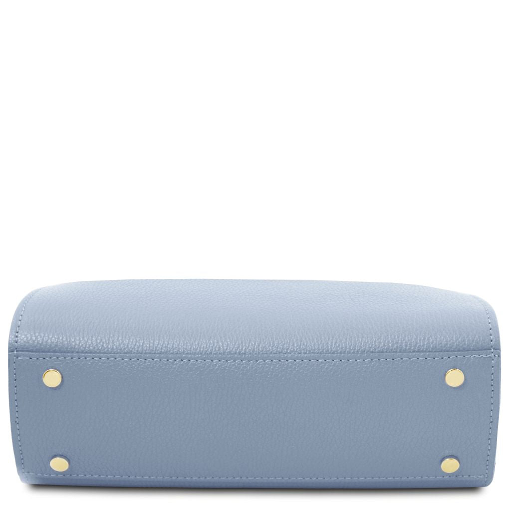 maisy-leather-tote-tl142455 - Vaaleansininen - kuva 4