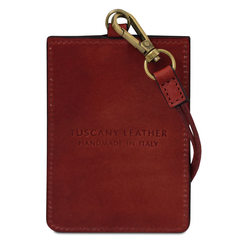 leather-badge-holder-tl142575 - Punainen - kuva 2