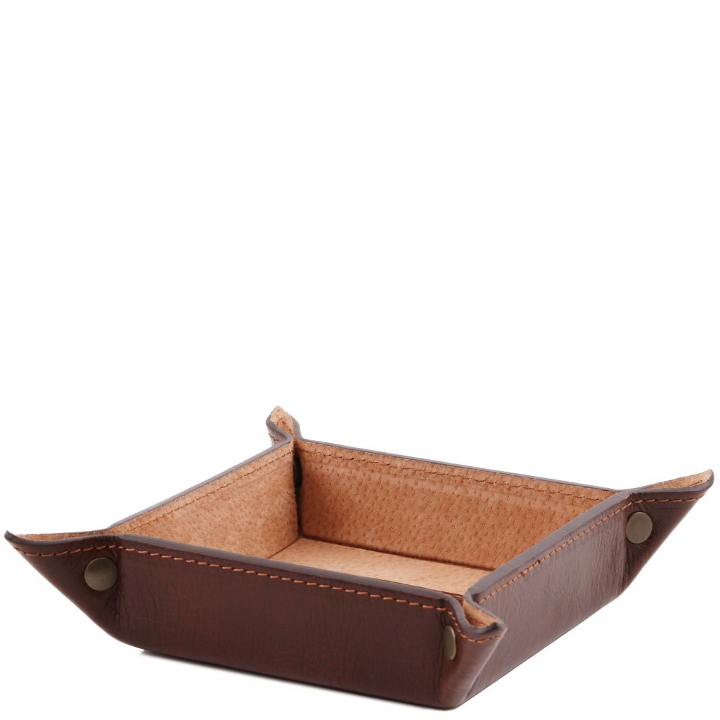 exclusive-leather-valet-tray-large-size-tl141271 - Ruskea