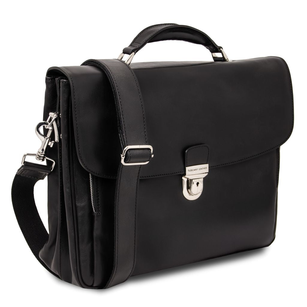 alessandria-leather-multi-compartment-tl-smart-laptop-briefcase-tl140825 - Luonnonväri - kuva 3