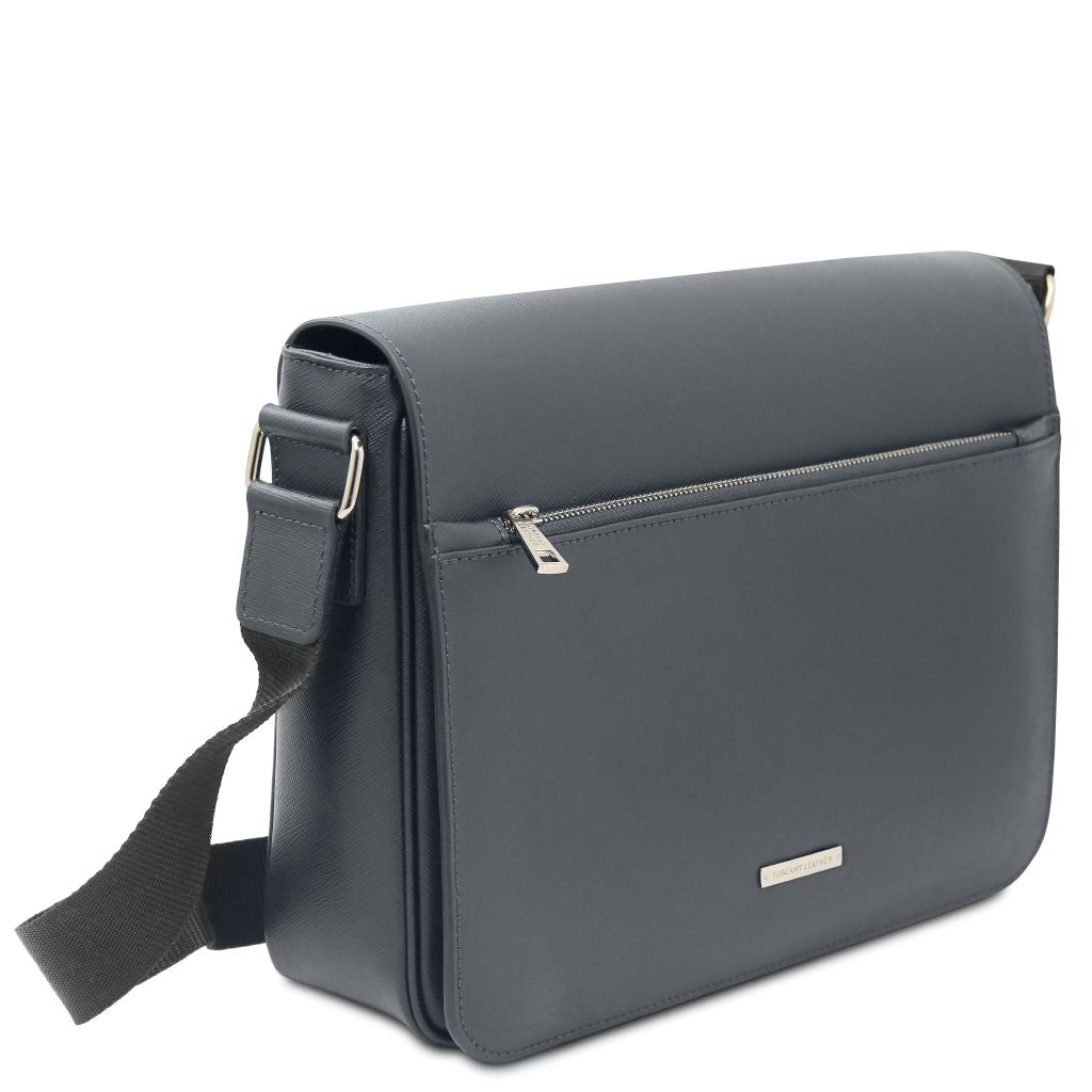 messenger-saffiano-leather-messenger-bag-tl142549 - Harmaa - kuva 2