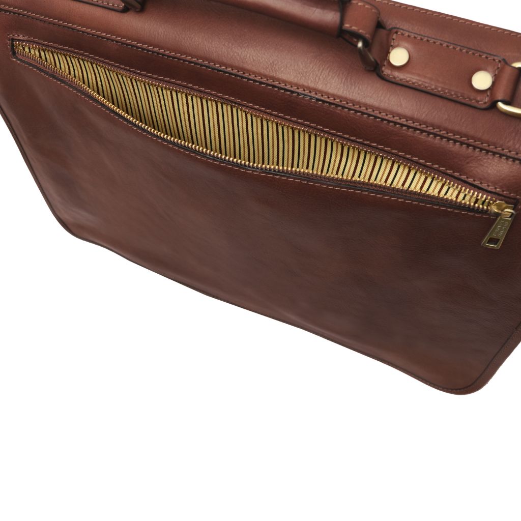 ancona-leather-messenger-bag-tl142073 - Ruskea - kuva 8