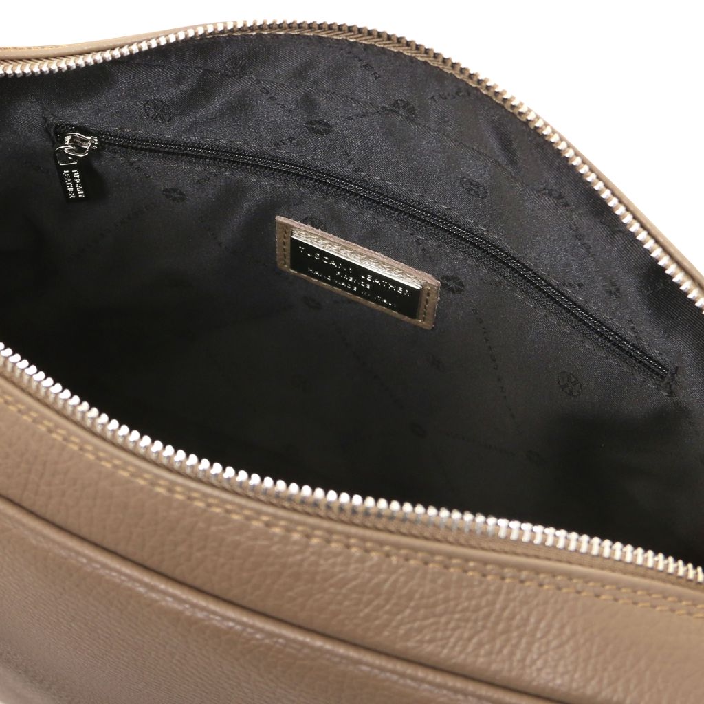 treviso-leather-laptop-briefcase-tl142546 - Tumma taupe - kuva 5