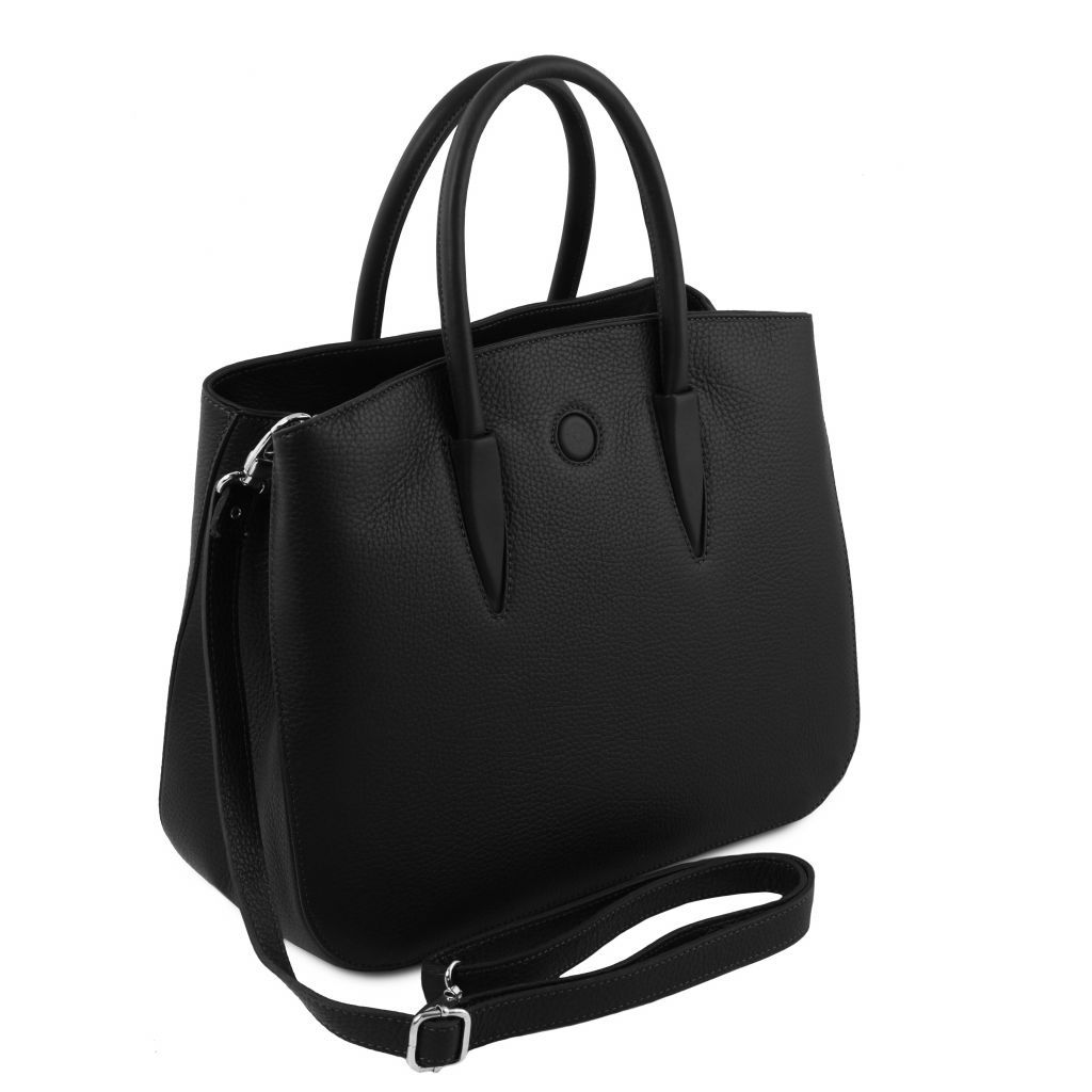 camelia-leather-handbag-tl141728 - Musta - kuva 2