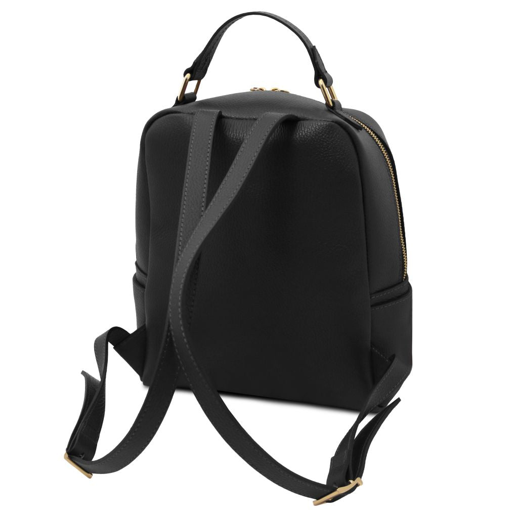 prisma-soft-leather-backpack-tl142483 - Musta - kuva 3