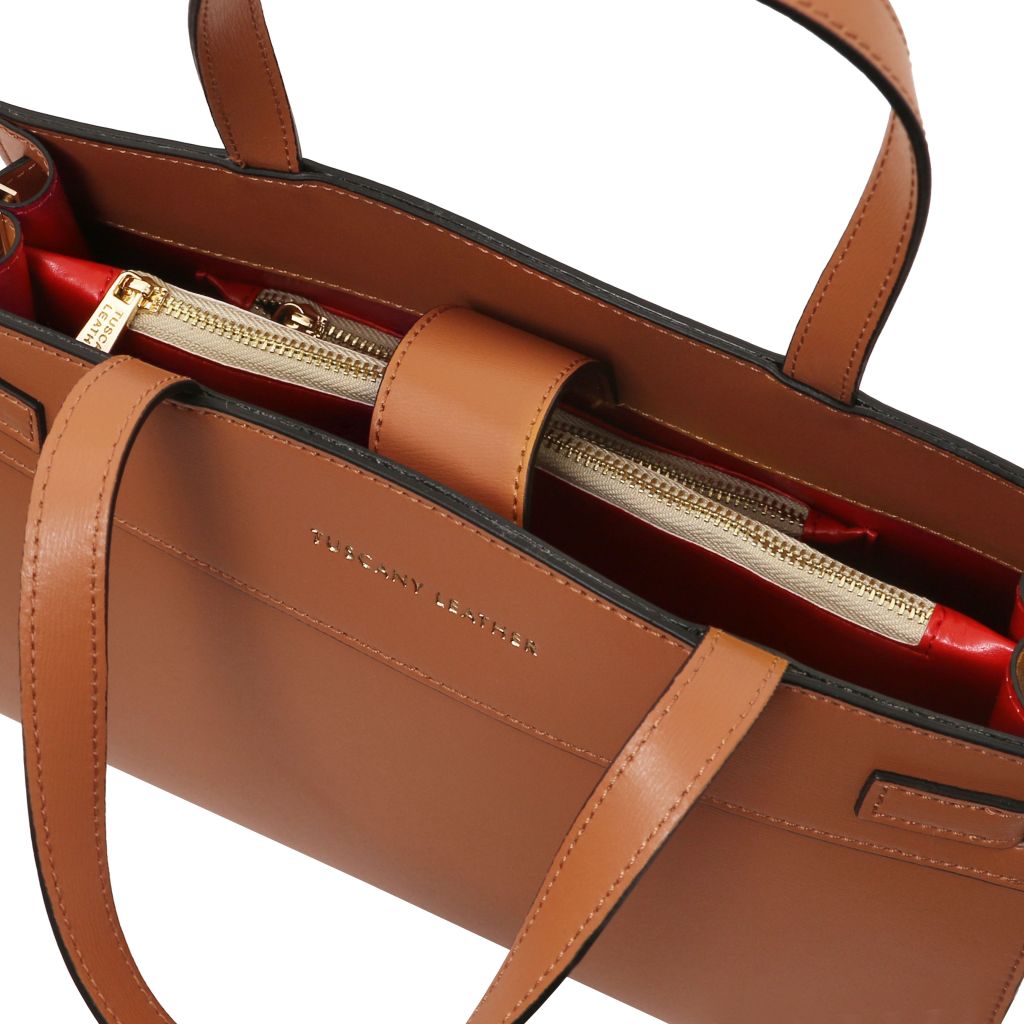 musa-leather-handbag-tl142560 - Konjakki - kuva 5