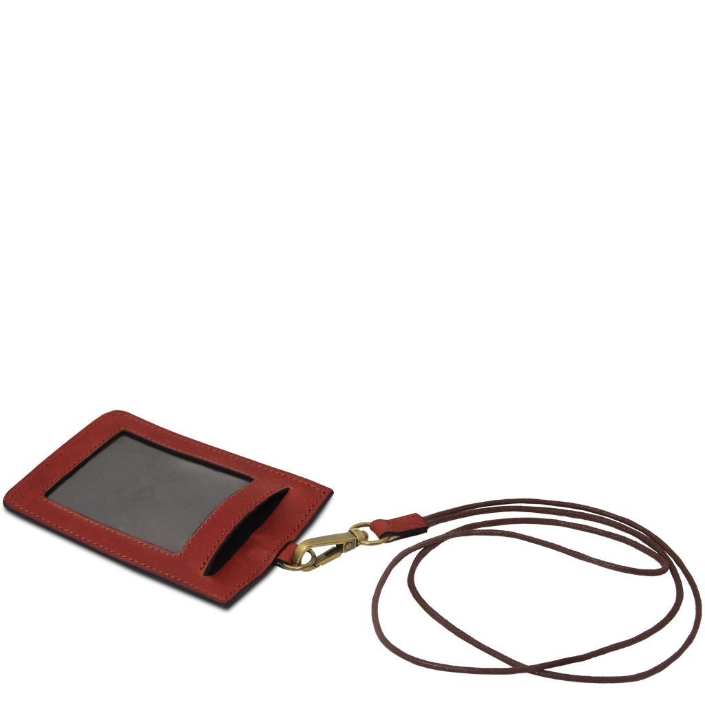 leather-badge-holder-tl142575 - Punainen - kuva 3