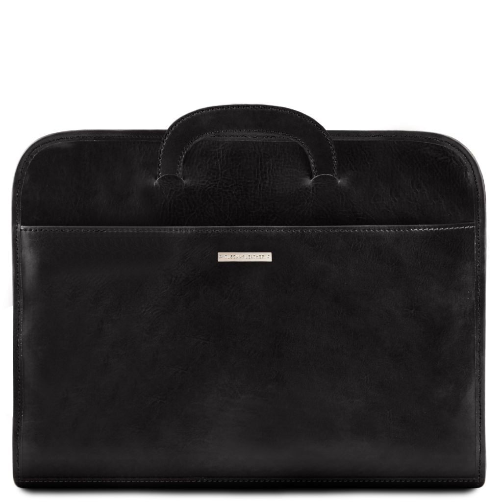 sorrento-document-leather-briefcase-tl141022 - Musta - kuva 2
