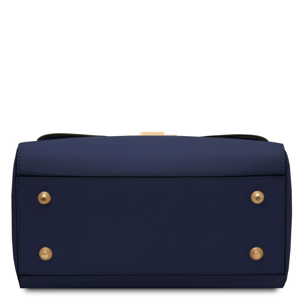 armonia-leather-handbag-tl142286 - Tummansininen - kuva 3