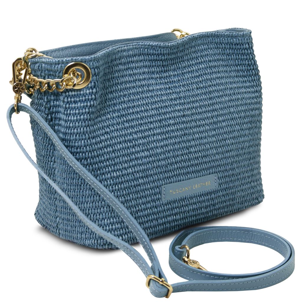tl-bag-raffia-bucket-bag-tl142208 - Deniminsininen - kuva 2